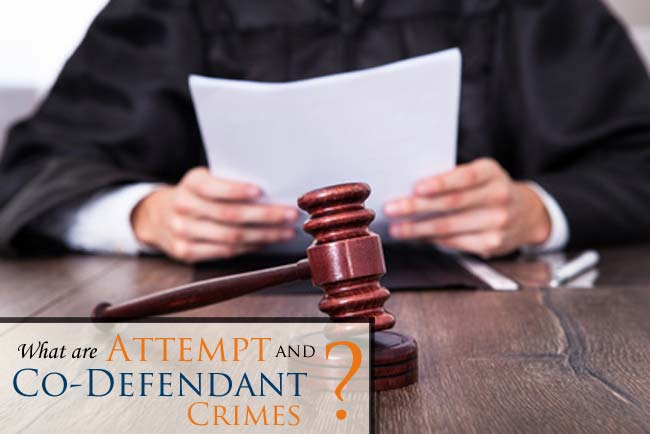 Learn more about Attempt and other co-defendant (inchoate) crimes in Larimer County. Contact us for a FREE consultation if you have been charged in CO.
