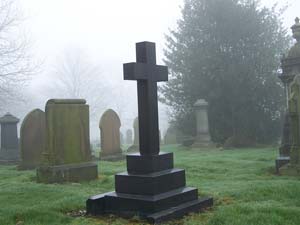 A man damaged cemetery headstones to help resurrect the dead on Easter. Now he faces Criminal Mischief charges.